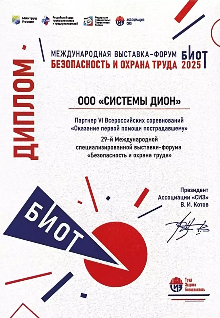 Диплом БИОТ 2025 Безопасность и охрана труда - DION